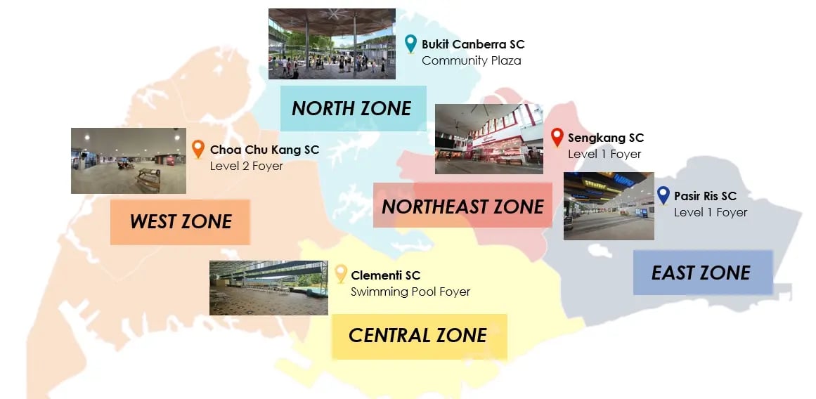 ActiveSG Football Finals Watch Party carnival at Pasir Ris Sport Centre near Tampines Mall