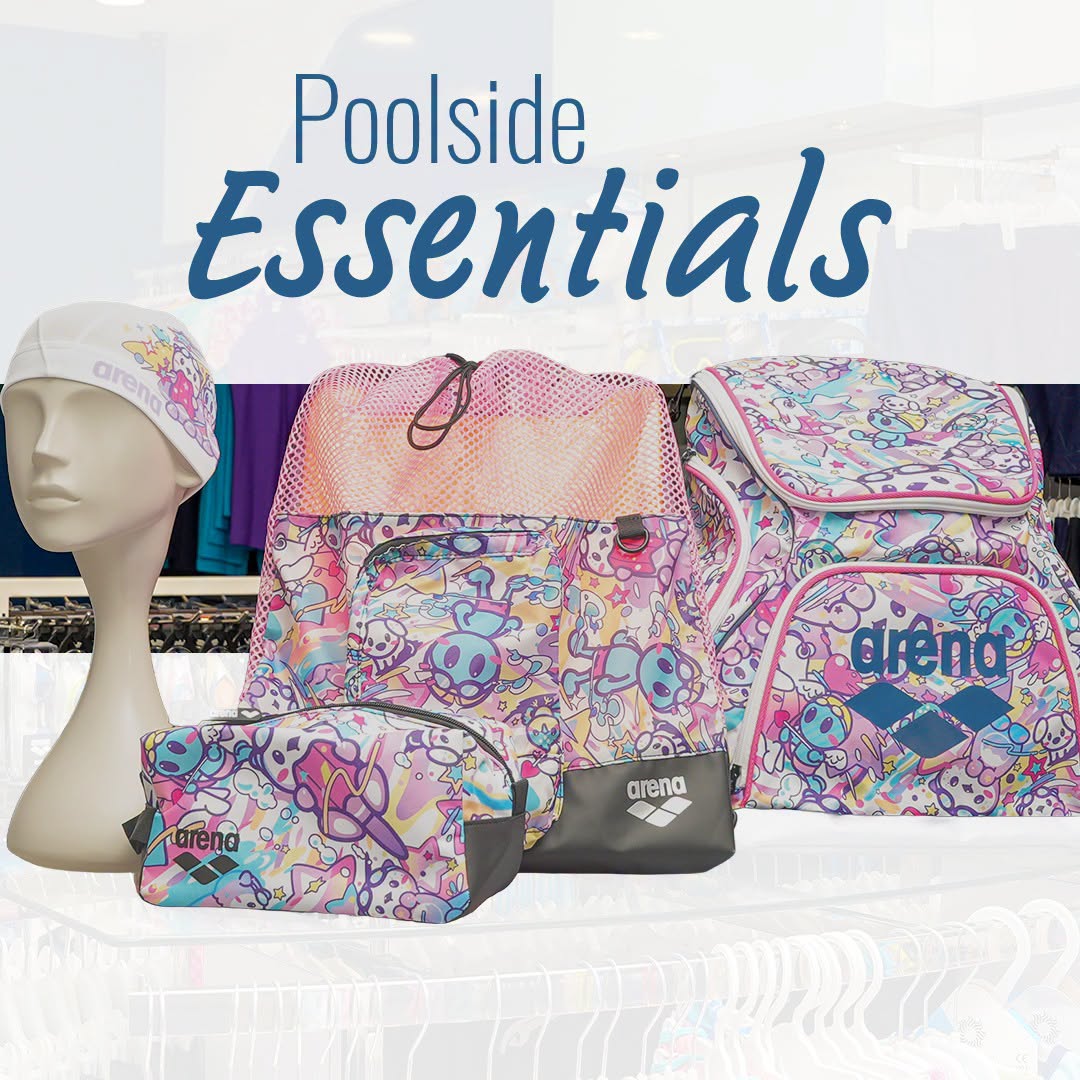 arena ARENA-KUN FRIENDS Capsule Collection poolside essentials