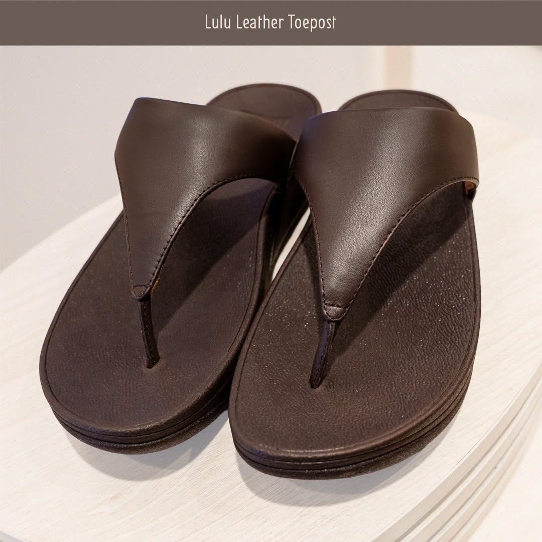 Lulu Leather Toepost sandals